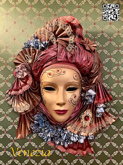 Italy Venice Venezia carnival face mask