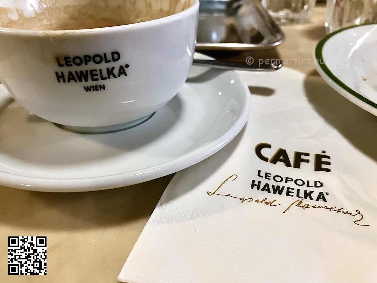 Wien Cafe Leopold Hawelka Vienna Austria