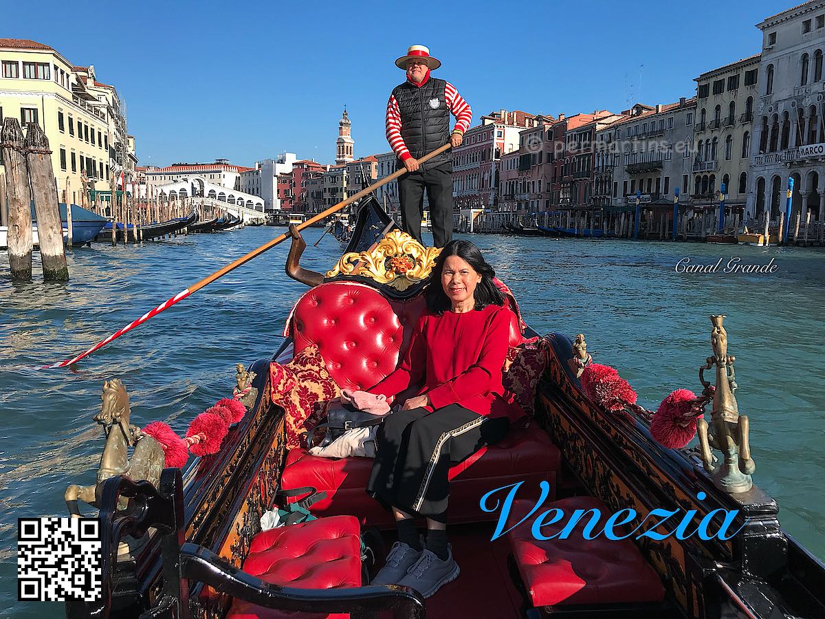 Italy Venice Venezia Gondola Canal Grande