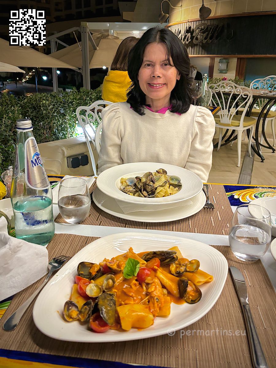 Sale e Pepe. St Julian's is not my favourite area in Malta, but there are some excellent restaurants here.